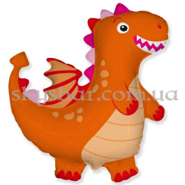 Опция Фольгована кулька "Дракон помаранчевий" – фото 23