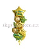 Оформлення кульками до Дня захисника України "Камуфляжний сет" – фото 4