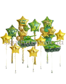 Оформление шарами ко Дню защитника Украины "Камуфляжный сет" – фото 2