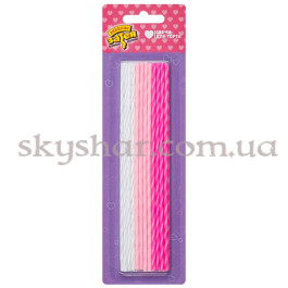 Опция Свечи для торта "Розовый Микс" 17 см 24 шт. – фото 7 Опция Свечи для торта "Розовый Микс" 17 см 24 шт. – фото 7