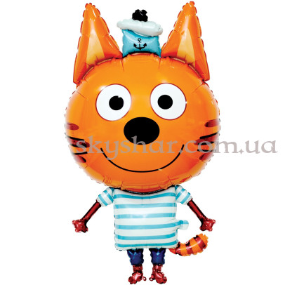 Фольгована кулька "Три коти Коржик" – фото 1 Фольгована кулька "Три коти Коржик" – фото 1