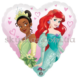 Фольгована кулька серце "Принцеси" – фото 22