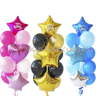 Акційна зв'язка кульок – фото 1