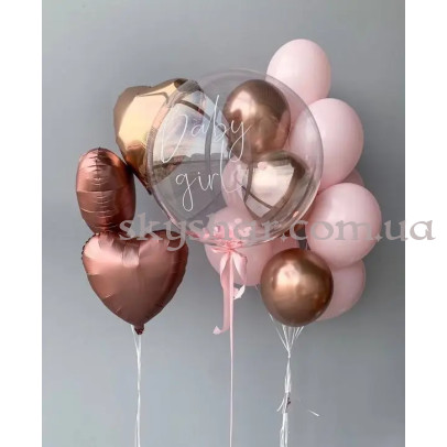 Набір кульок "Baby Girl" – фото 1