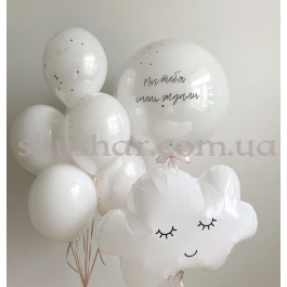 Кульки на виписку з пологового будинку "Мы тебя очень ждали" – фото 23