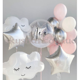 Опция Шары на выписку из роддома "Воздушные облака" – фото 27