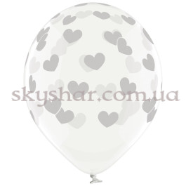 Опция Гелиевые шары "Сердца серебристые на прозрачном" (35 см)  – фото 26