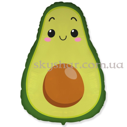 Фольгована кулька "Авокадо" – фото 1 Фольгована кулька "Авокадо" – фото 1