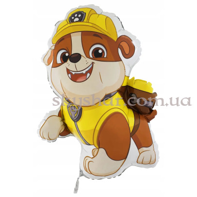Фольгированный шар "Щенячий патруль Крепыш" – фото 1 Фольгированный шар "Щенячий патруль Крепыш" – фото 1