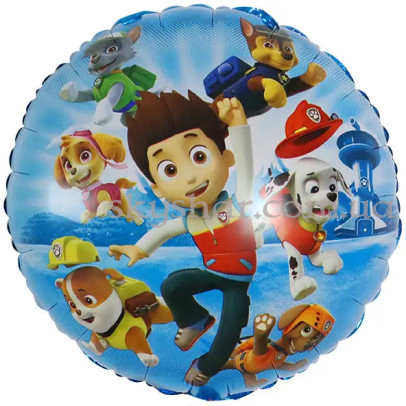 Фольгированный шар "Щенячий патруль Райдер и команда" – фото 1