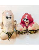 Фольгированный шар "Девичник Мистер Пи-пи Леопард" – фото 3 Фольгированный шар "Девичник Мистер Пи-пи Леопард" – фото 3