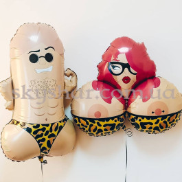 Фольгированный шар "Девичник Мистер Пи-пи Леопард" – фото 15