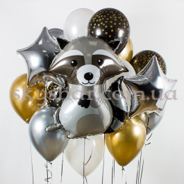 Опция Набір кульок "Єнот" – фото 4 Опция Набір кульок "Єнот" – фото 4