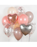 Набор шаров "Пудра" – фото 2