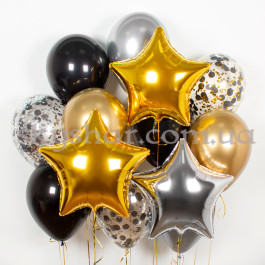 Опция Набор шаров "Брызги шампанского" – фото 14 Опция Набор шаров "Брызги шампанского" – фото 14