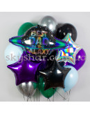 Набор шаров для папы "Galaxy" – фото 2