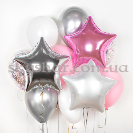 Опция Набор шаров "Розовое сияние" – фото 13