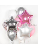 Набір кульок "Рожеве сяйво" – фото 2