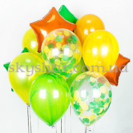 Опция Набір кульок "Помаранчевий настрій" – фото 8 Опция Набір кульок "Помаранчевий настрій" – фото 8