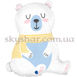 Опция Фольгированный шар "Полярный медвеженок" – фото 10