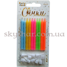 Опция Свечи для торта Ассорти с подставками 7 см 10 шт. – фото 13 Опция Свечи для торта Ассорти с подставками 7 см 10 шт. – фото 13