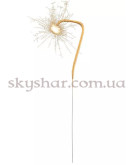 Бенгальская свеча-цифра "7" Золотая – фото 2