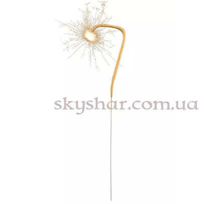 Бенгальська свічка-цифра "7" Золота – фото 1