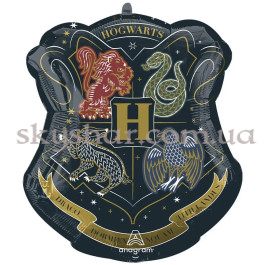 Опция Фольгированный шар "Герб Хогвартса Новый Дизайн (Гарри Поттер)" – фото 3 Опция Фольгированный шар "Герб Хогвартса Новый Дизайн (Гарри Поттер)" – фото 3