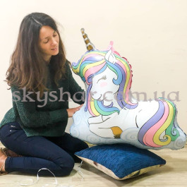 Фольгована кулька фігура "Єдиноріг Макарун сплячий" – фото 18