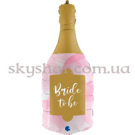 Опция Фольгована кулька "Пляшка шампанського Bride to be" – фото 8