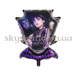 Опция Фольгированный шар фигура "Wednesday/Вэнздей Фиолетовая (Уэнздей)" – фото 22 Опция Фольгированный шар фигура "Wednesday/Вэнздей Фиолетовая (Уэнздей)" – фото 22