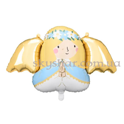 Фольгована кулька на Хрестини "Янгол" – фото 1