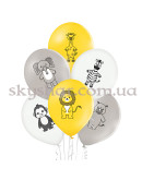 Гелієві кульки "Тварини джунглів" (35 см) – фото 2