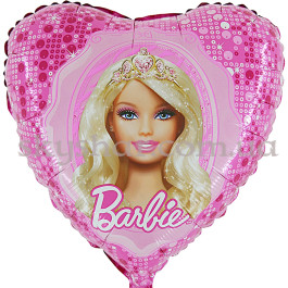 Опция Фольгована кулька серце "Барбі Barbie" – фото 11 Опция Фольгована кулька серце "Барбі Barbie" – фото 11