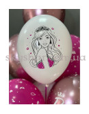 Гелиевые шары "Барби Микс" (35 см)  – фото 9