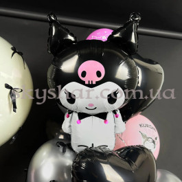 Фольгированный шар "Куроми | Kuromi - кролик с черными ушками" – фото 8