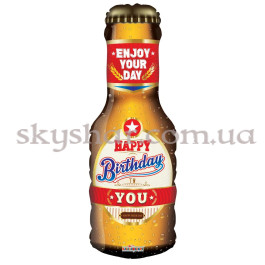 Опция Фольгированный шар "Бутылка пива - Happy Birthday (Пиво)" – фото 25 Опция Фольгированный шар "Бутылка пива - Happy Birthday (Пиво)" – фото 25