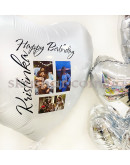 Фольгована кулька 90 см з фотографіями та написом – фото 2