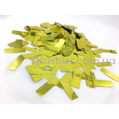 Конфетти "Метафан золотой" 500 грамм – фото 1 Конфетти "Метафан золотой" 500 грамм – фото 1