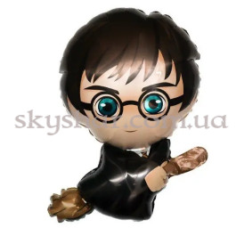 Опция Фольгована кулька фігура " Гаррі Поттер на мітлі" – фото 6 Опция Фольгована кулька фігура " Гаррі Поттер на мітлі" – фото 6