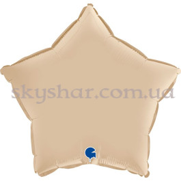 Опция Фольгована кулька "Зірка сатин кремова Італія Grabo" 46 см – фото 27