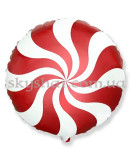 Фольгована кулька "Цукерка Льодяник Червоний" – фото 2 Фольгована кулька "Цукерка Льодяник Червоний" – фото 2