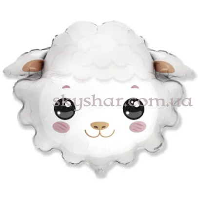 Фольгована кулька "Голова Вівці" – фото 1