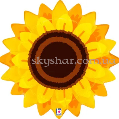 Фольгована кулька "Сонячний соняшник" – фото 1 Фольгована кулька "Сонячний соняшник" – фото 1