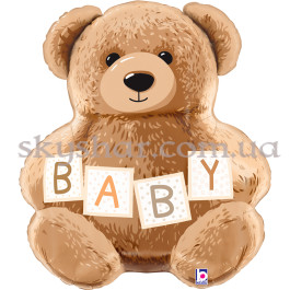 Опция Фольгированный шар "Мишка для малыша" – фото 1