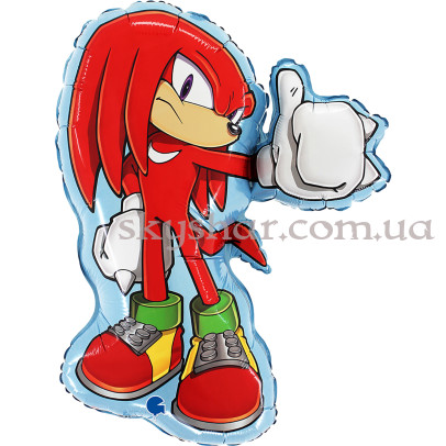 Фольгированный шар фигура "Наклз - Sonic-Knuckles" – фото 1