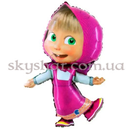 Опция Фольгована кулька фігура "Маша в рожевому" – фото 2