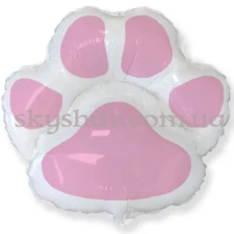 Опция Фольгована кулька фігура "Лапка рожева" – фото 24