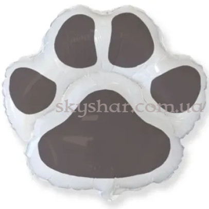 Фольгована кулька фігура "Лапка чорна" – фото 1