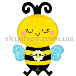 Опция Фольгована кулька "Бджілка з ромашкою" – фото 12